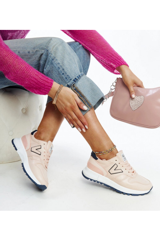 Rosa Sneakers mit dicker Sohle Olonio Rosa Sneakers mit dicker Sohle Olonio