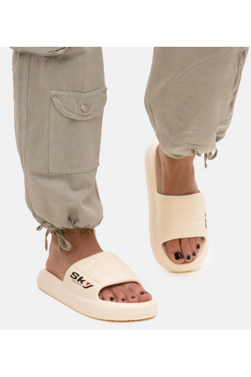Beige Schaum-Sandalen Ciarsa 2