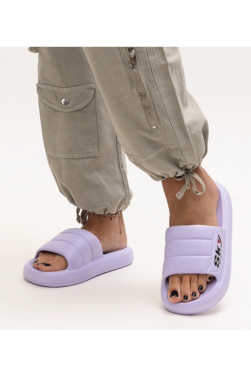 Violette Schaum-Sandalen Ciarsa