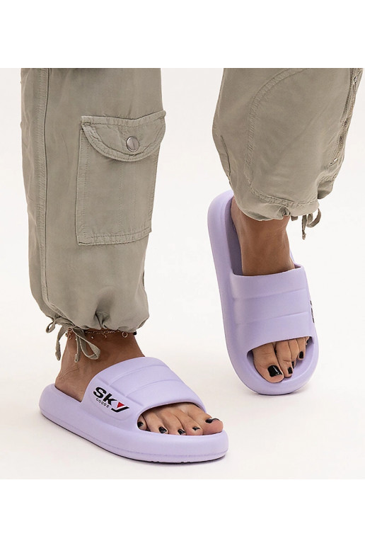 Violette Schaum-Sandalen Ciarsa