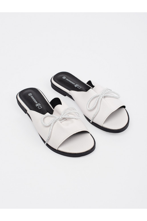 Zueiße Farbe Hausschuhe płaksie mit einer Schleife Zueiße Farbe Hausschuhe płaksie mit einer Schleife