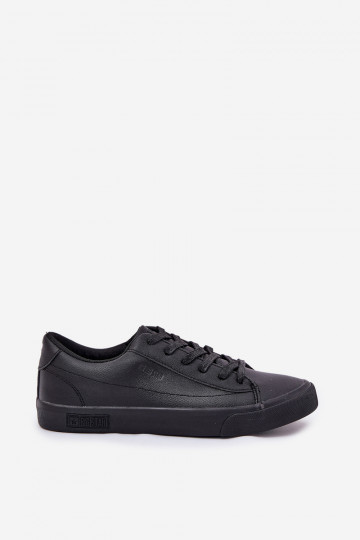 Herren Klassische Sneaker aus Kunstleder Big Star NN174252 Schwarz 2