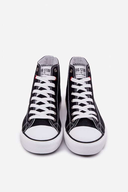  Freizeitschuhe für Herren Big Star NN174304 HI-POLY SYSTEM schZuarze Farbe