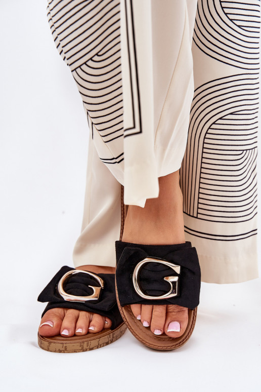 gleichschenklig Damenhausschuhe Mit Dekorationen Detalem schZuarze Farbe Nellodra gleichschenklig Damenhausschuhe Mit Dekorationen Detalem schZuarze Farbe Nellodra