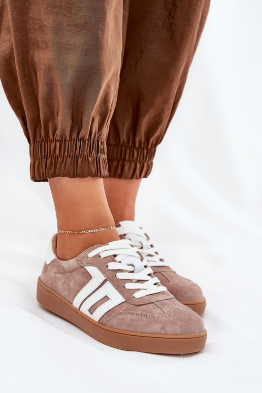 Sneakers Stilvollllschuhe Turnschuhe aus INildleder Vinceza 79517 Beige Sneakers Stilvollllschuhe Turnschuhe aus INildleder Vinceza 79517 Beige