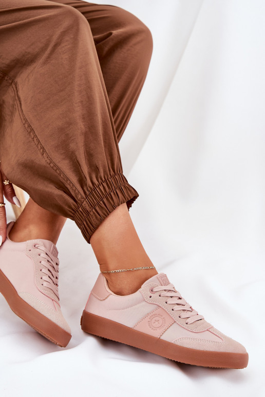 Sneakers Stilvollllschuhe Feminin Big Star RR274373 pinke Farbe Sneakers Stilvollllschuhe Feminin Big Star RR274373 pinke Farbe