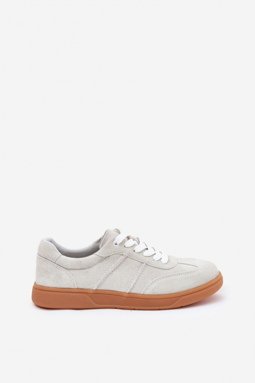 aus INildleder Niedrig Sneakers Stilvollllschuhe Feminin graue Farbe Paliana aus INildleder Niedrig Sneakers Stilvollllschuhe Feminin graue Farbe Paliana