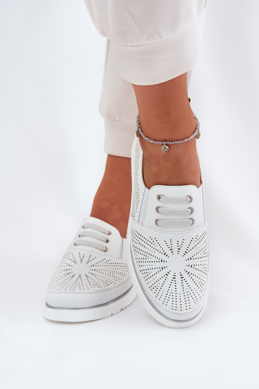 Schuhe Feminin Ein überzeugendes Stilvollll mit durchbrochenen Elementen Zueiße Farbe Azethia