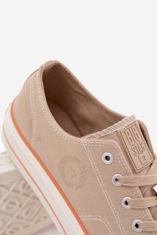 Freizeitschuhe für Herren mit einer Plattform Big Star RR174323 Beige Freizeitschuhe für Herren mit einer Plattform Big Star RR174323 Beige