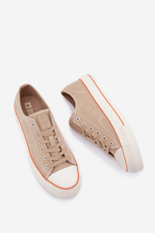 Freizeitschuhe für Herren mit einer Plattform Big Star RR174323 Beige Freizeitschuhe für Herren mit einer Plattform Big Star RR174323 Beige