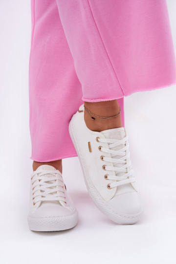 Damen weiße Freizeitschuhe Big Star RR274766