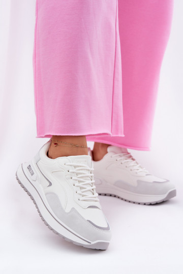 Sneakers Stilvollllschuhe Feminin Big Star RR274A213 HI-POLY SYSTEM Zueiße Farbe