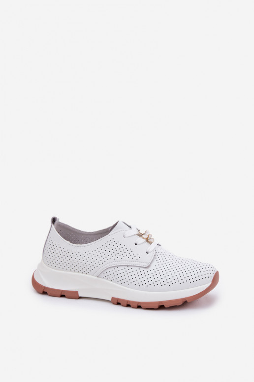 Haut Schuhe Feminin Z Przypinką Artiker 54C1810 Zueiße Farbe Haut Schuhe Feminin Z Przypinką Artiker 54C1810 Zueiße Farbe