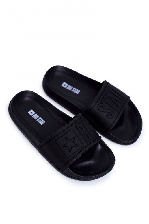 Hausschuhe Kindisch Big Star schZuarze Farbe DD374157 Hausschuhe Kindisch Big Star schZuarze Farbe DD374157