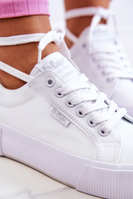 Turnschuhe mit einer Plattform Lee Cooper LCIN-22-31-0884L Zueiße Farbe Turnschuhe mit einer Plattform Lee Cooper LCIN-22-31-0884L Zueiße Farbe