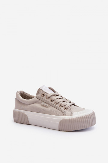 Graue Freizeitschuhe mit dicker Sohle Lee Cooper LCIN-24-31-2178 2