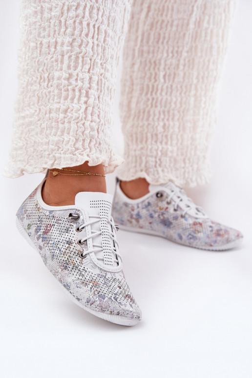 Schuhe Feminin Aus Ermöglichtturleder Gemustert Artiker 56C2688 Zueiße Farbe