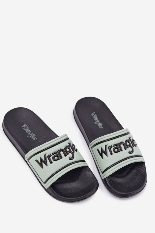 Hausschuhe Männlich INRANGLER AVERELL SLIDER MEN LOIN 20251042.52D hellgrün