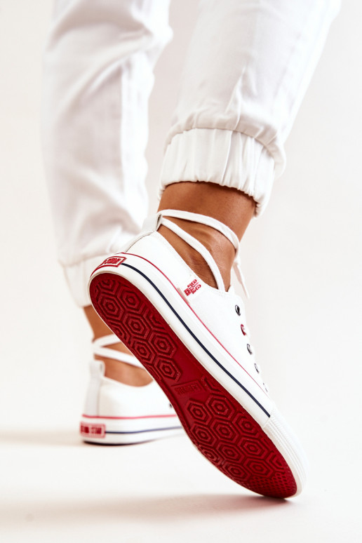 Feminin  lässige Schuhe BIG STAR JJ274123 Zueiße Farbe Feminin  lässige Schuhe BIG STAR JJ274123 Zueiße Farbe