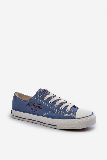 Blaue Herren-Freizeitschuhe Big Star NN174060