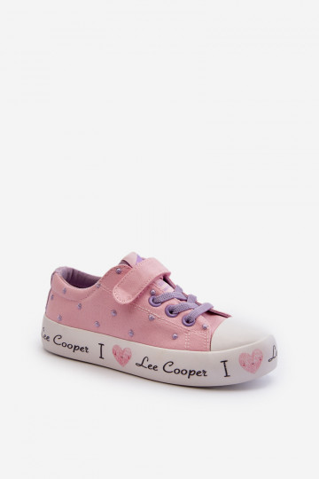 Rosa Kinder-Freizeitschuhe Lee Cooper LCIN-24-02-2160