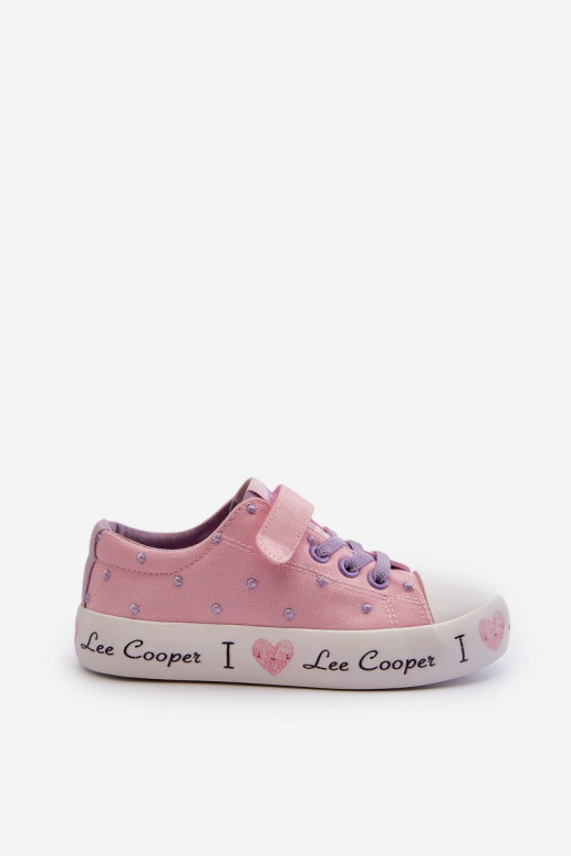 lässige Schuhe Kindisch Lee Cooper LCIN-24-02-2160 pinke Farbe lässige Schuhe Kindisch Lee Cooper LCIN-24-02-2160 pinke Farbe