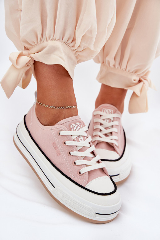 Damen Schuhe Big Star NN274207 in Rosa