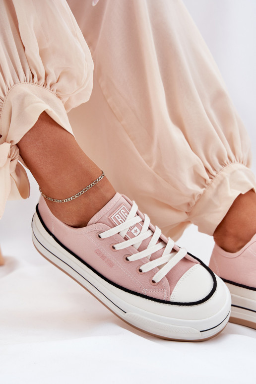 Damen Schuhe Big Star NN274207 in Rosa