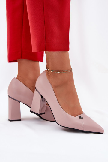 Schuhe mit Absätzen Eleganter Stil Vinceza 62224 pinke Farbe 2
