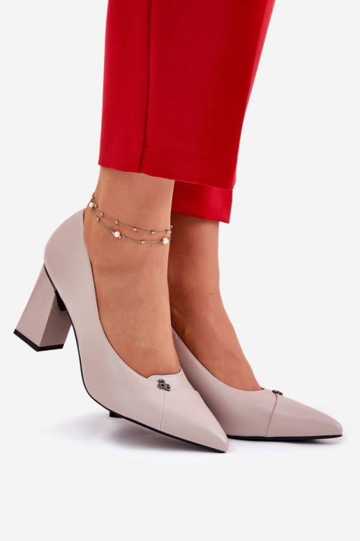 Schuhe mit Absätzen Eleganter Stil Vinceza 62224 graue Farbe Schuhe mit Absätzen Eleganter Stil Vinceza 62224 graue Farbe