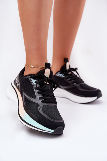 Sportliche Schuhe für Frauen Big Star RR274A160 HI-POLY SYSTEM schwarz