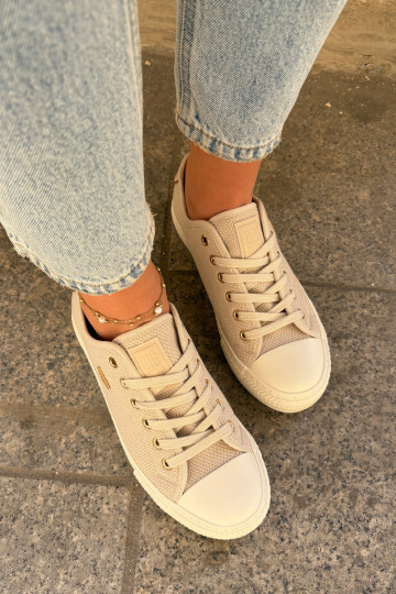 Freizeitschuhe Big Star RR274767 sandfarben 2