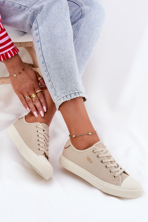  Freizeitschuhe Big Star RR274767 Beige