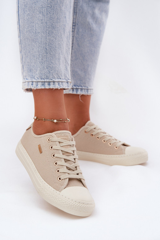  Freizeitschuhe Big Star RR274767 Beige