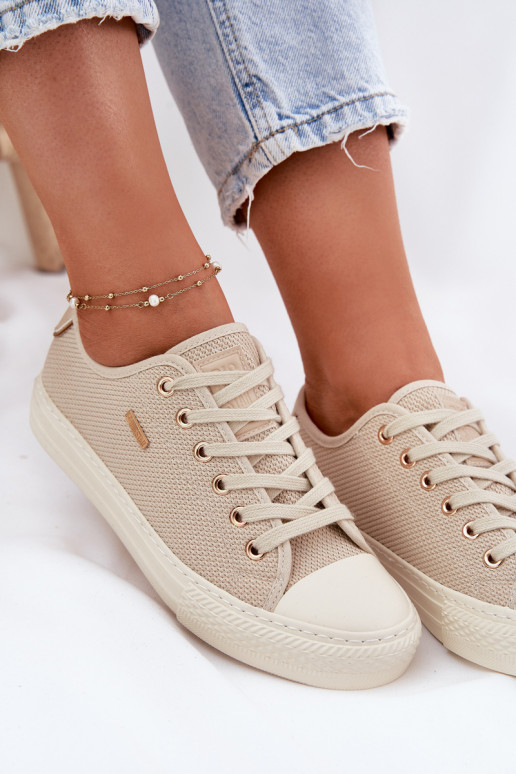  Freizeitschuhe Big Star RR274767 Beige