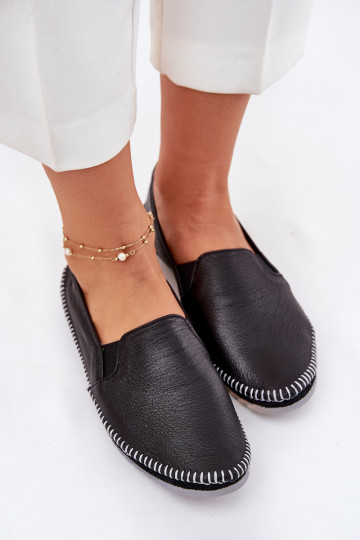 Ballerinas Es mussciejka T3512-71 schZuarze Farbe
