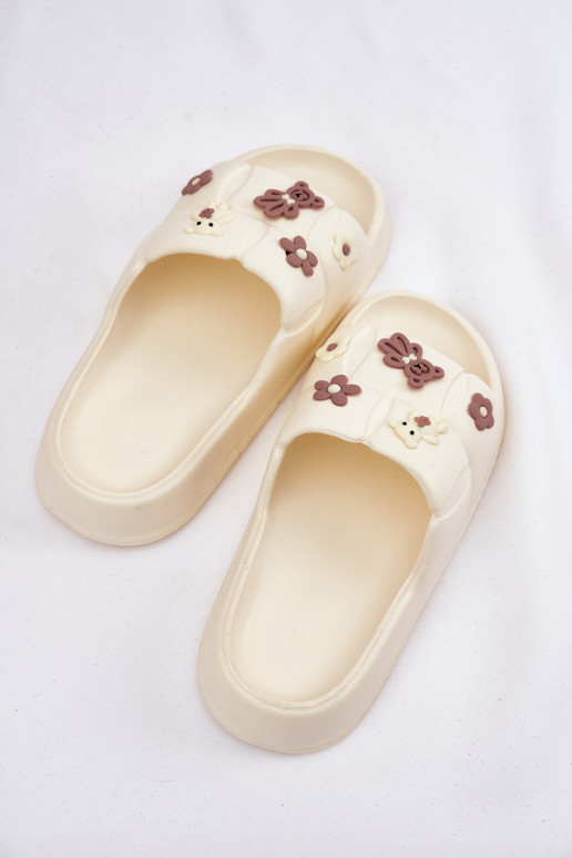 Leichte Hausschuhe Hausschuhe Z Przypinkami elfenbeinfarbe Redienna Leichte Hausschuhe Hausschuhe Z Przypinkami elfenbeinfarbe Redienna