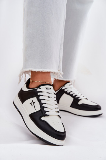 Damen Sneakers Big Star RR274A240 HI-POLY SYSTEM weiß-schwarz