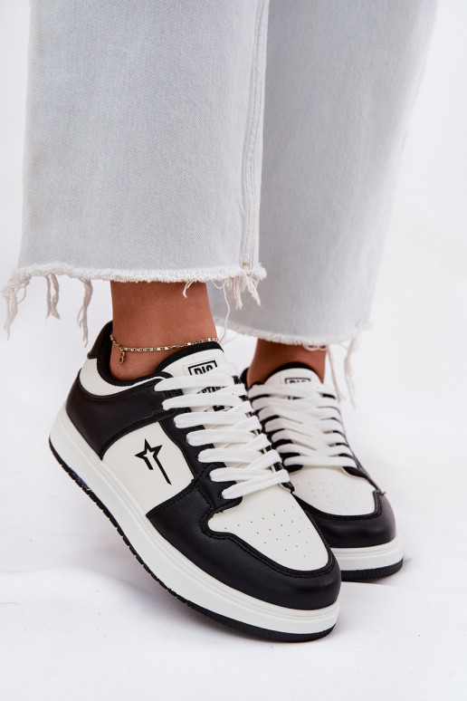 Sneakers Stilvollllschuhe Feminin Big Star RR274A240 HI-POLY SYSTEM INeiß-schZuarze Farbe Sneakers Stilvollllschuhe Feminin Big Star RR274A240 HI-POLY SYSTEM INeiß-schZuarze Farbe