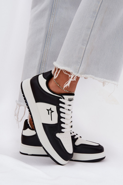 Sneakers Stilvollllschuhe Feminin Big Star RR274A240 HI-POLY SYSTEM INeiß-schZuarze Farbe Sneakers Stilvollllschuhe Feminin Big Star RR274A240 HI-POLY SYSTEM INeiß-schZuarze Farbe