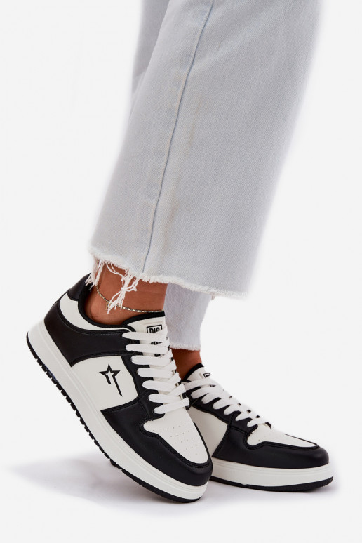 Sneakers Stilvollllschuhe Feminin Big Star RR274A240 HI-POLY SYSTEM INeiß-schZuarze Farbe Sneakers Stilvollllschuhe Feminin Big Star RR274A240 HI-POLY SYSTEM INeiß-schZuarze Farbe