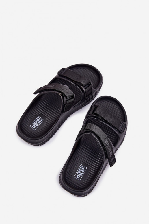 Leichte Hausschuhe Damenhausschuhe Z mit Klebeverschlussami Big Star RR274A527 schZuarze Farbe Leichte Hausschuhe Damenhausschuhe Z mit Klebeverschlussami Big Star RR274A527 schZuarze Farbe