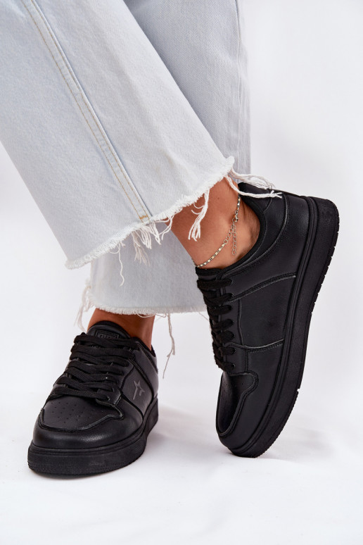 Sneakers Stilvollllschuhe Feminin Big Star RR274A242 HI-POLY SYSTEM schZuarze Farbe