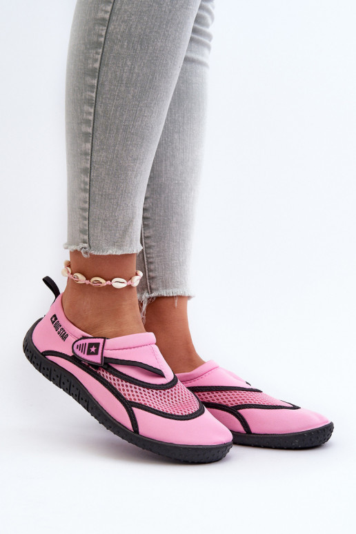 Feminin Schuhe BeZueis pinke Farbe Big Star NN274A804 Feminin Schuhe BeZueis pinke Farbe Big Star NN274A804