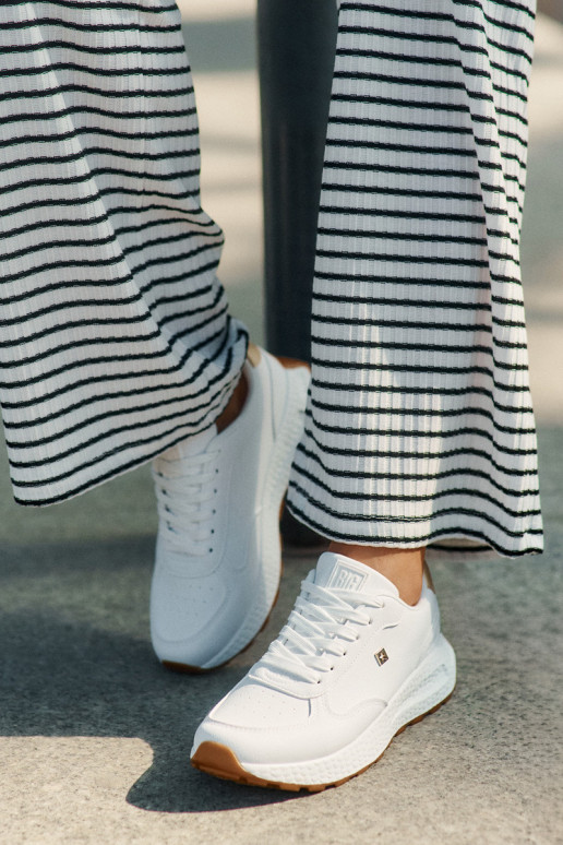 Sportliche Schuhe Damen Big Star RR274629 HI-POLY SYSTEM in Weiß