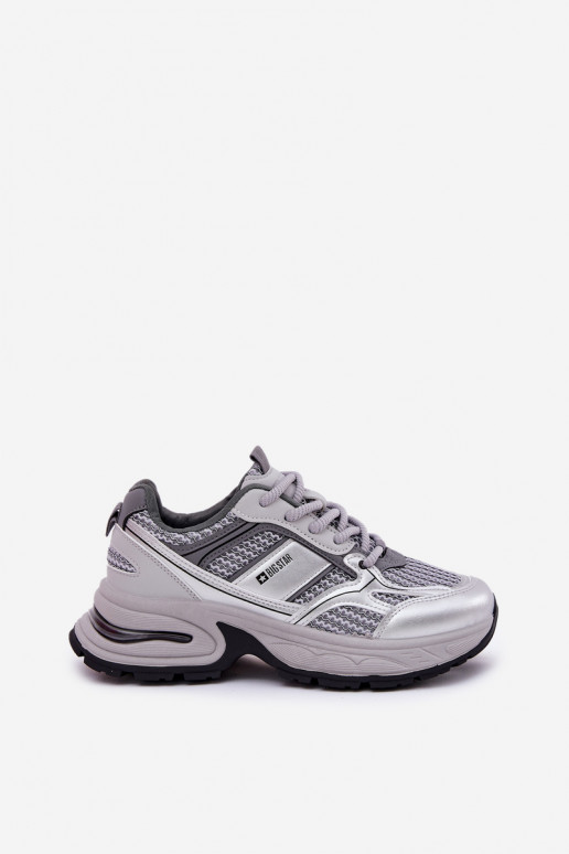 Damen graue Sportschuhe Big Star RR274A193 Damen graue Sportschuhe Big Star RR274A193