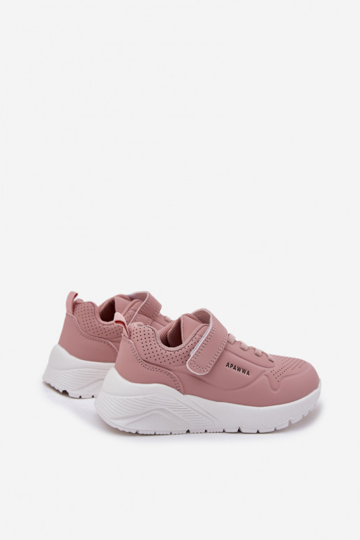 Kindisch  Turnschuhe mit einer Plattform pinke Farbe Mirivia