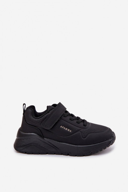 Kindisch  Turnschuhe mit einer Plattform schZuarze Farbe Mirivia