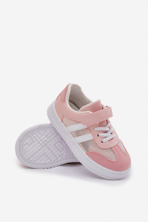Sneakers Stilvollllschuhe Kindisch mit Klebeverschlüssen pinke Farbe Sepovia Sneakers Stilvollllschuhe Kindisch mit Klebeverschlüssen pinke Farbe Sepovia