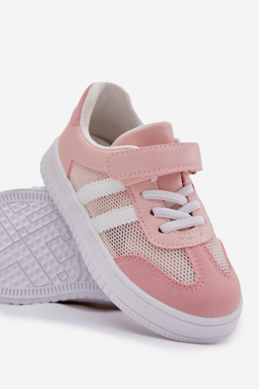 Sneakers Stilvollllschuhe Kindisch mit Klebeverschlüssen pinke Farbe Sepovia Sneakers Stilvollllschuhe Kindisch mit Klebeverschlüssen pinke Farbe Sepovia